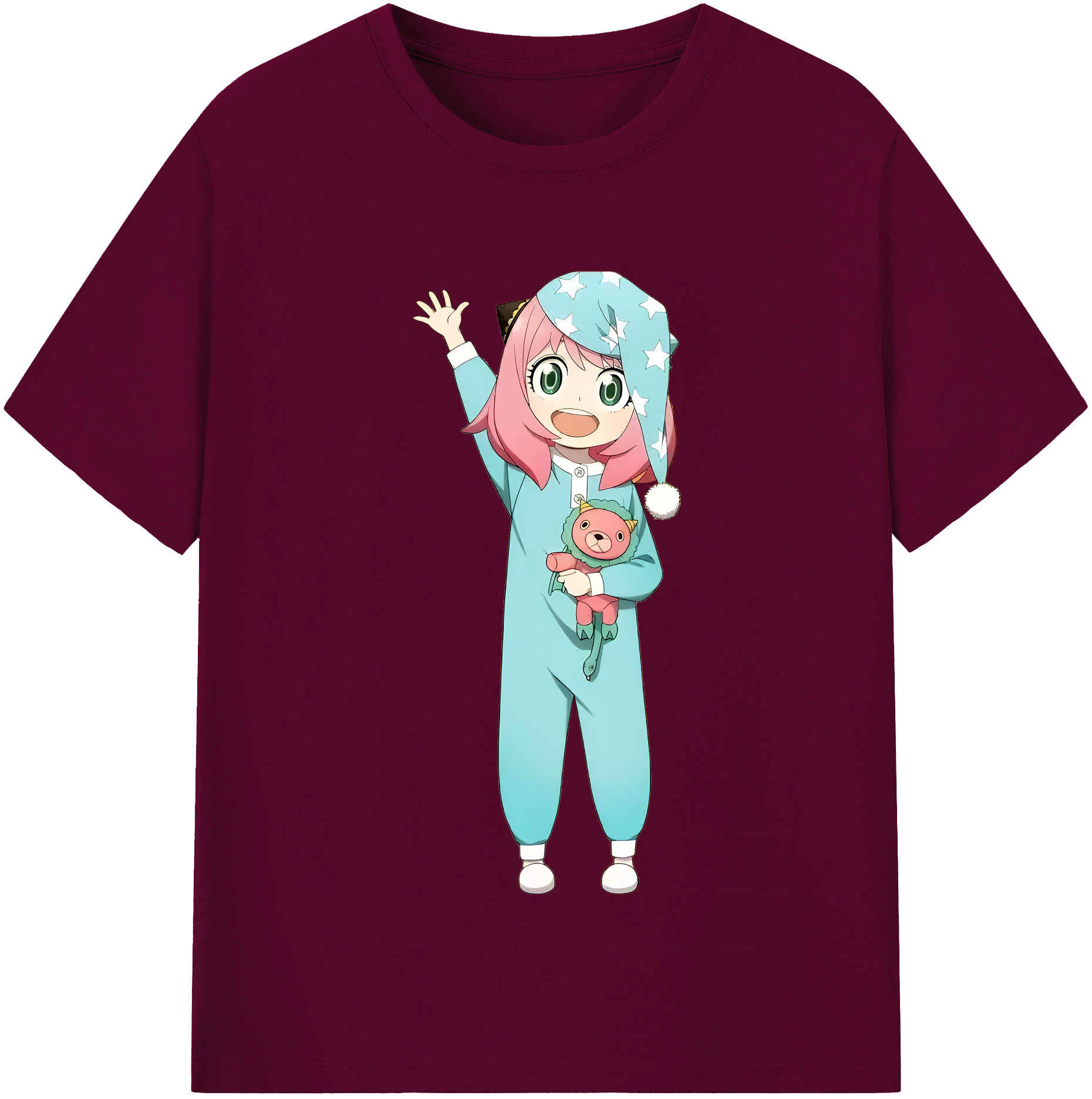 （画像用） SPY×FAMILY间谍家家酒 レディースカジュアルプリントTシャツ（綿100％）
